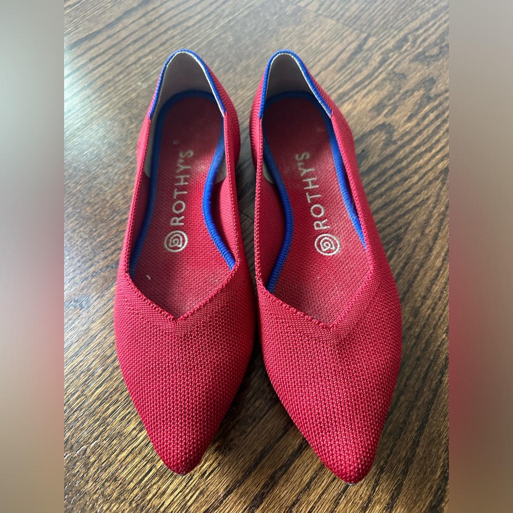 Rothy’s pointed toe flat